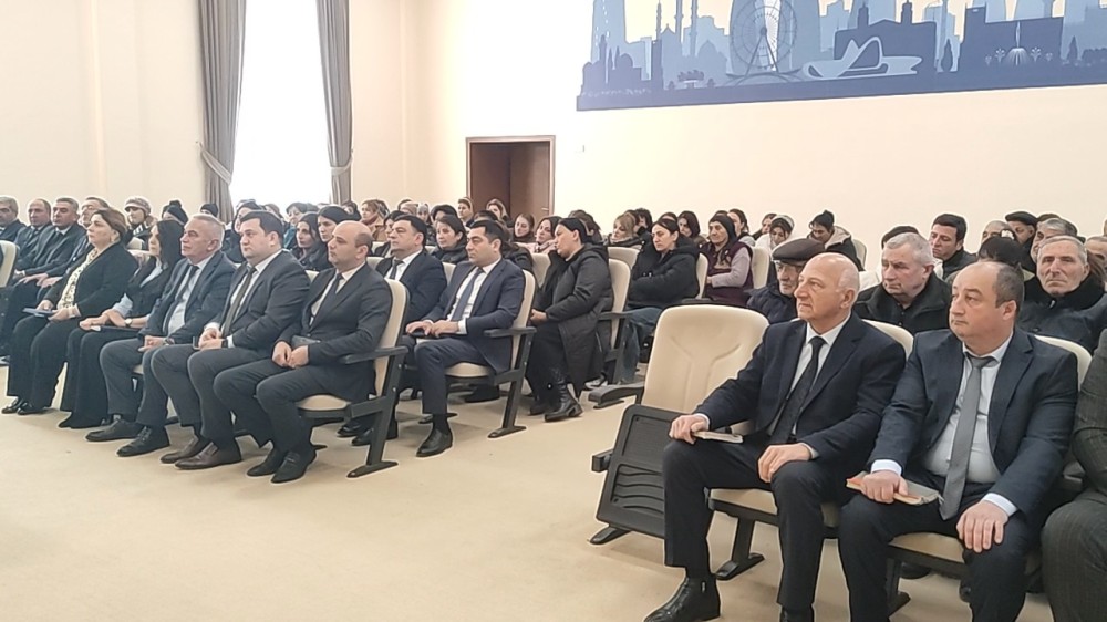 Seymur Orucov  növbəti səyyar qəbulunu Həsənsu kənd yaşayış məntəqəsində keçirib